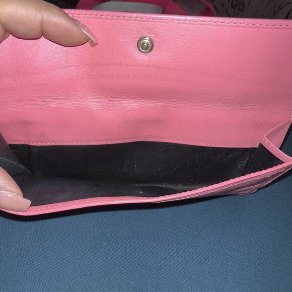 Authentic GUCCI Hysteria Pink Leather Bifold Long Credit Card Coun Wallet - Picture 8 of 8